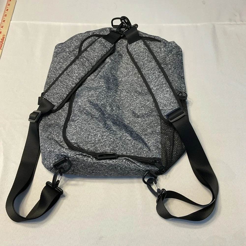 Victoria's Secret Pink Campus Convertible Duffle Bag to Backpack gray‎ 19x10